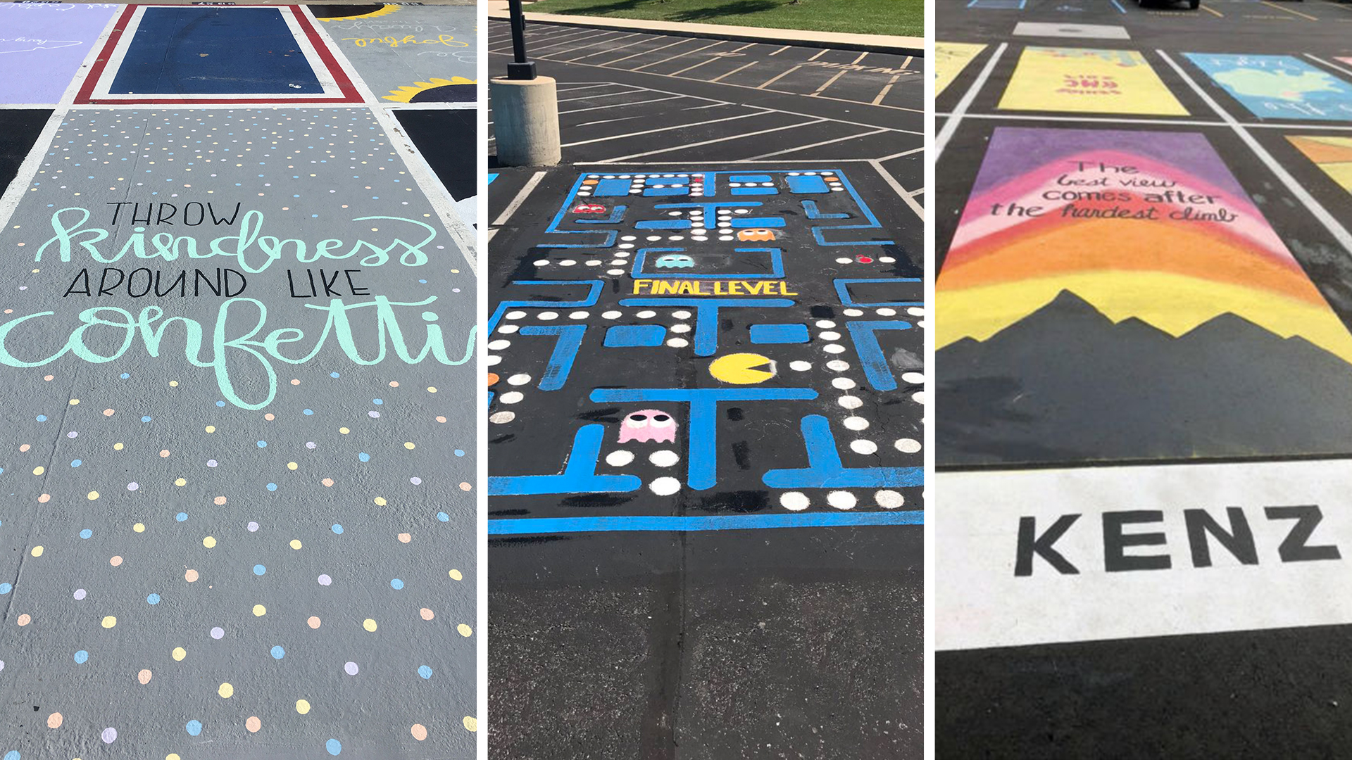 Senior Parking Spot Painting Summit Christian Academy